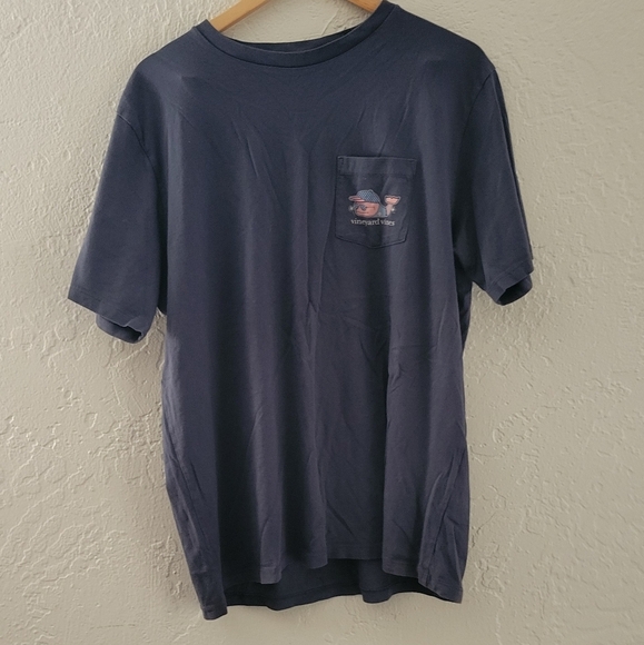 Vineyard Vines American Tee Size Large - Picture 1 of 6